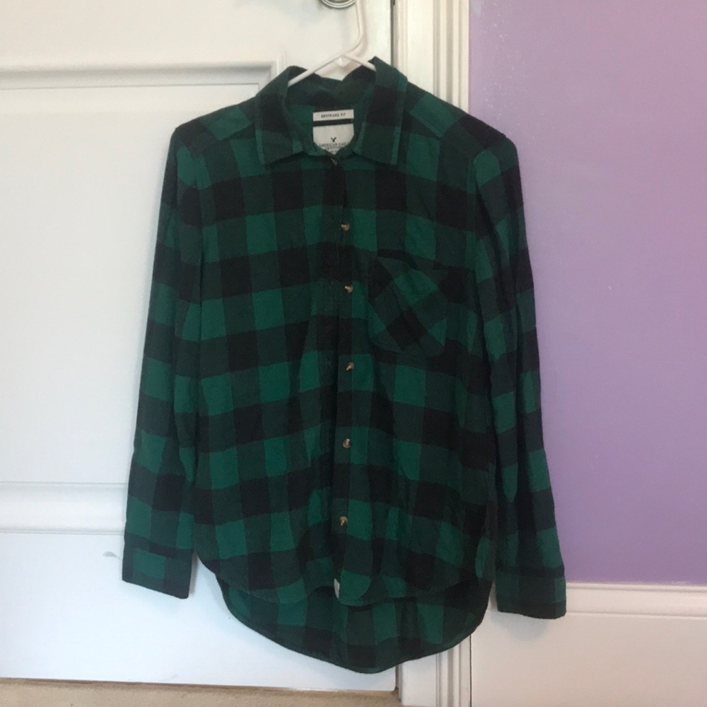 American Eagle Boyfriend Fit Flannel